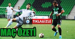 Sakaryaspor-Sivas Belediyespor maç özeti