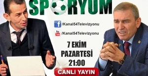 Sakaryaspor başkan vekili Yaşar Zımba, Sporyum'da
