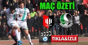 Uşakspor-Sakaryaspor maç özeti