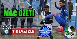 Ankara Demirspor Sakaryaspor maçının geniş özeti