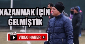ŞABAN YILDIRIM; KAZANMAK İÇİN GELMİŞTİK