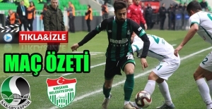 Sakaryaspor-Kırşehir Belediyespor maç özeti
