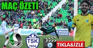 Sakaryaspor-Tuzlaspor maç özeti