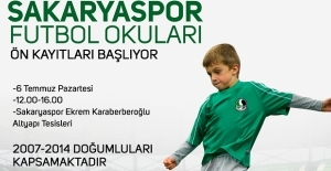 Futbol Okulu kayıtları Pazartesi başlıyor
