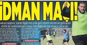 İDMAN MAÇI HAVASINDA