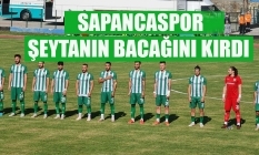 Sapancaspor, şeytanın bacağını kırdı 1-0