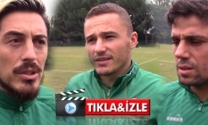 Nalepa, Yasin ve Hüsamettin Eyüpspor maçı hazırlıklarını değerlendirdi
