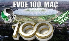Sakarya Atatürk Stadı'nda 100'üncü maç heyecanı