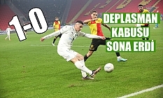 Deplasman Kabusu sona erdi