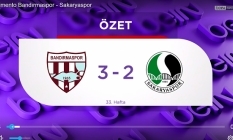 Bandırmaspor-Sakaryaspro maçının özeti
