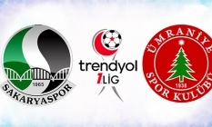 Sakaryaspor, bu akşam Ümraniyespor'u konuk ediyor