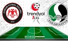 Çorum FK-Sakaryaspor maçının biletleri satışta