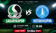 Sakaryaspor – Kütahyaspor maçı hangi kanalda? Sakaryaspor canlı yayın bilgileri
