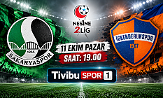 Sakaryaspor İskenderunspor maçı canlı yayın