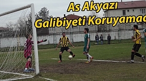 As Akyazıspor -Kuyudibispor:3-3