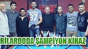 Bilardoda Şampiyon Tolgahan Kiraz