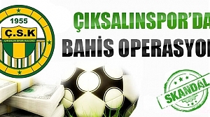 Çıksalınspor'da Bahis Skandalı