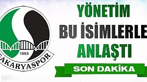 İşte Sakaryaspor anlaştığı 5 Futbolcu