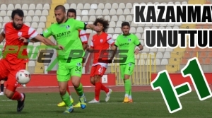Kahramanmaraş B.B-Sakaryaspor:1-1