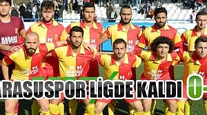 Karasuspor Bölgesel Ligde kaldı