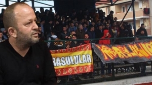 Karasuspor'dan Serdivanspor'a seyirci tepkisi