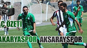 Sakaryaspor - 68 Aksarayspor maç özeti ve golleri