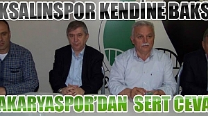 Sakaryaspor'dan Çıksalınspor'a sert yanıt