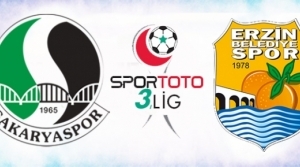 Sakaryaspor-Erzin Belediyespor:3-0