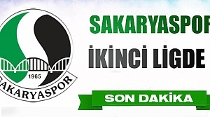 Sakaryaspor ikinci ligde !