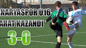Sakaryaspor-Kırklarelispor:3-0 (U16)