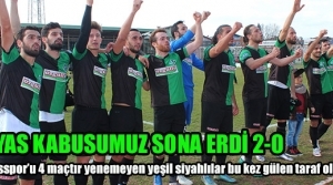 Sakaryaspor-Payasspor:2-0