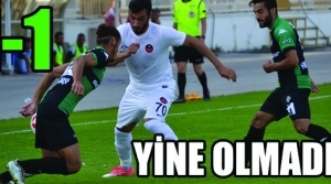 Sakaryaspor yine kazanamadı! 1-1