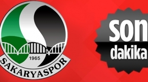 Sakaryaspor'da son dakika gelişmesi