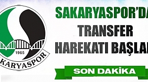 Sakaryaspor'da transfer harekatı başladı