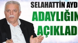 Selahattin Aydın adaylığını açıkladı