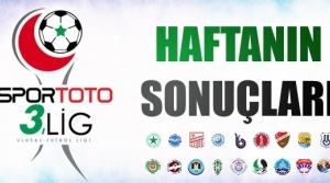 Spor Toto 3.Lig'de 24.Hafta sonuçları
