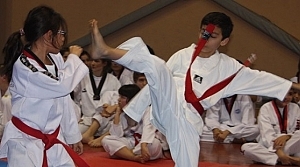 Taekwondo'da DAN sınavı yapıldı