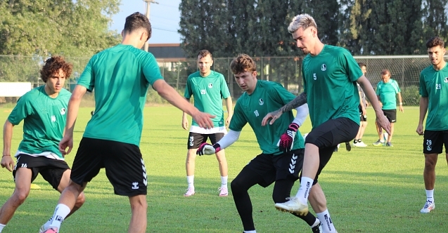 Sakaryaspor'un ikinci hazırlık maçı bugün