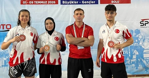 Akyazı Kick Boksculardan 3 madalya