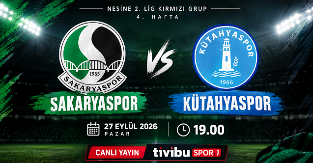 Sakaryaspor – Kütahyaspor maçı hangi kanalda? Sakaryaspor canlı yayın bilgileri