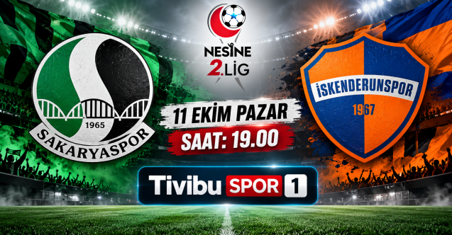 Sakaryaspor İskenderunspor maçı canlı yayın